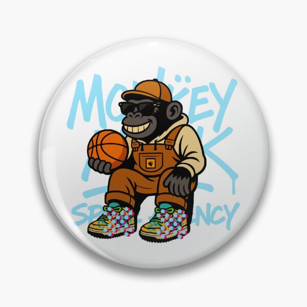 Item preview, MONKEY MARK – Streetball Gorilla designed and sold by DixTartare.