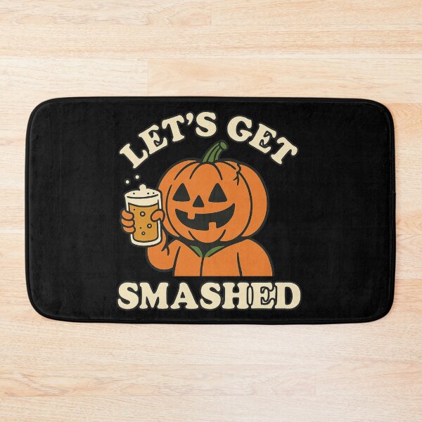 Item preview, Let’s Get Smashed – Funny Halloween Pumpkin Design designed and sold by Tatko Designs.