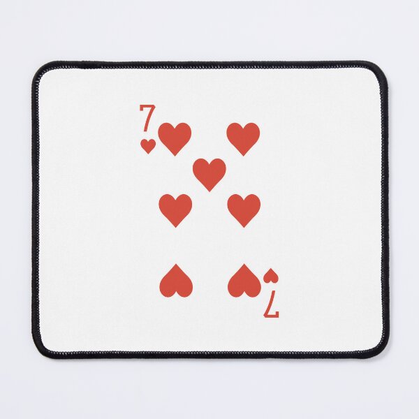 Item preview, Deck of Cards - Seven of Hearts designed and sold by goal-getter.