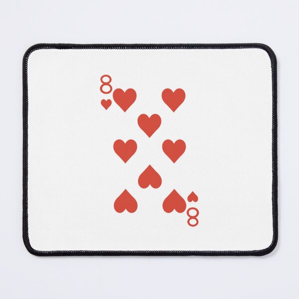 Item preview, Deck of Cards - Eight of Hearts designed and sold by goal-getter.