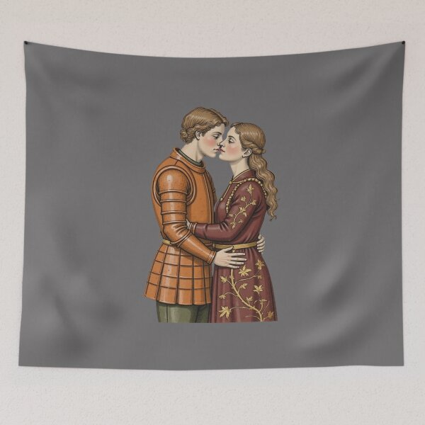 Item preview, Kingdom Come Deliverance 2 Fan-art: Hansry First Kiss designed and sold by ArtbyDalliesAI.