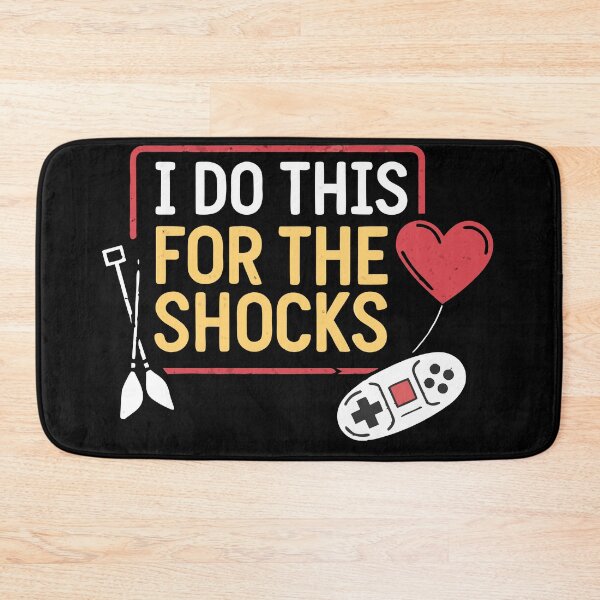Item preview, Funny Defibrillator Nurse Sticker – “I Do This For The Shocks" designed and sold by VividOrganica.