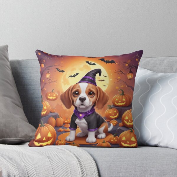 Item preview, Playful Beagle Halloween Art designed and sold by NeatThingLover.