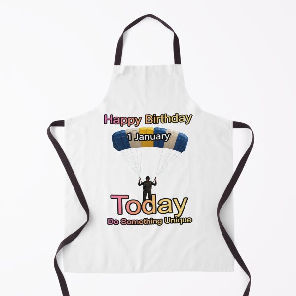 Item preview, Birthday Parachutist 1 January designed and sold by ariksworld.