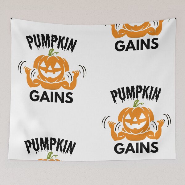 Item preview, Pumpkin Gains – Funny Halloween Gym Workout Design designed and sold by tryingsalesman.