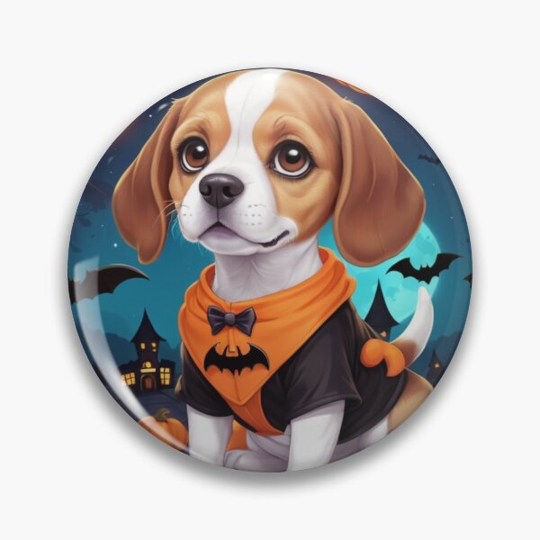 Item preview, Beagle Halloween Spooky Cartoon Design designed and sold by NeatThingLover.