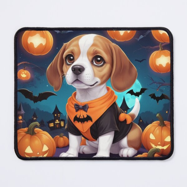 Item preview, Beagle Halloween Spooky Cartoon Design designed and sold by NeatThingLover.