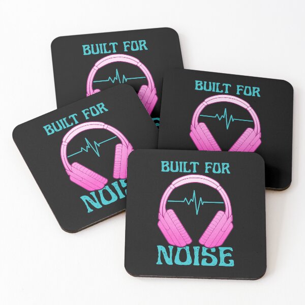 Item preview, Music Lover Headphones Built For Noise designed and sold by ObsidianDaz.