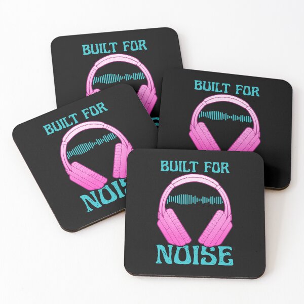 Item preview, Music Lover Headphones Built For Noise designed and sold by ObsidianDaz.