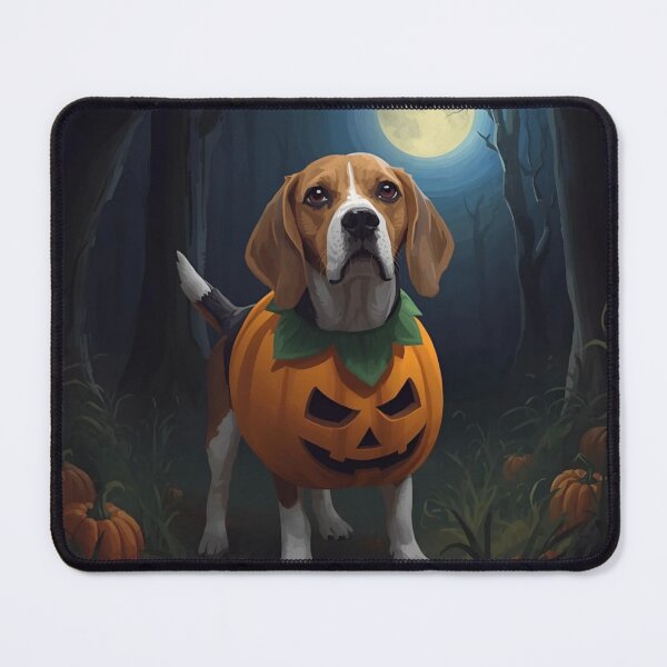 Item preview, Spooky Night Beagle Halloween Art designed and sold by NeatThingLover.