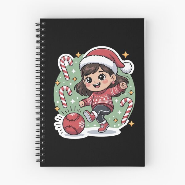 Item preview, Cute Kawaii Christmas - Kickball daughter designed and sold by DamioPolArt.