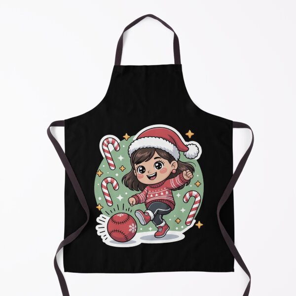 Item preview, Cute Kawaii Christmas - Kickball daughter designed and sold by DamioPolArt.