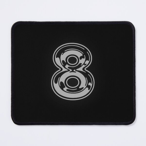 Item preview, eight, eighth, lucky number, auspicious number, sports team, school team tee, designed and sold by chipmuckdesignn.
