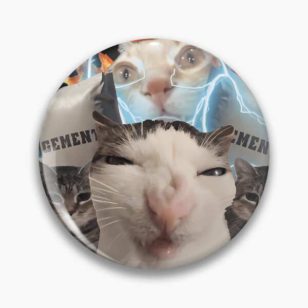 Artikelvorschau, Ich esse Zement – Lustiges Katzenmeme entworfen und verkauft von Jonaenge.