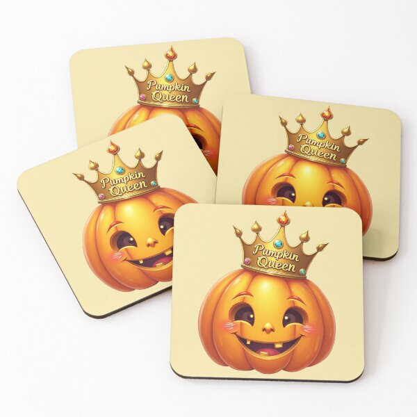 Item preview, Cute Pumpkin Queen Halloween Design designed and sold by PrintandJoy.