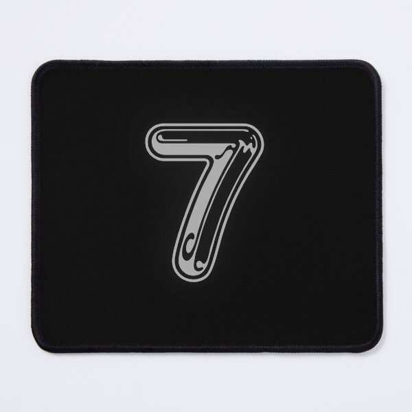 Item preview, seven, seventh, lucky number, auspicious number, sports team, school team tee, designed and sold by chipmuckdesignn.