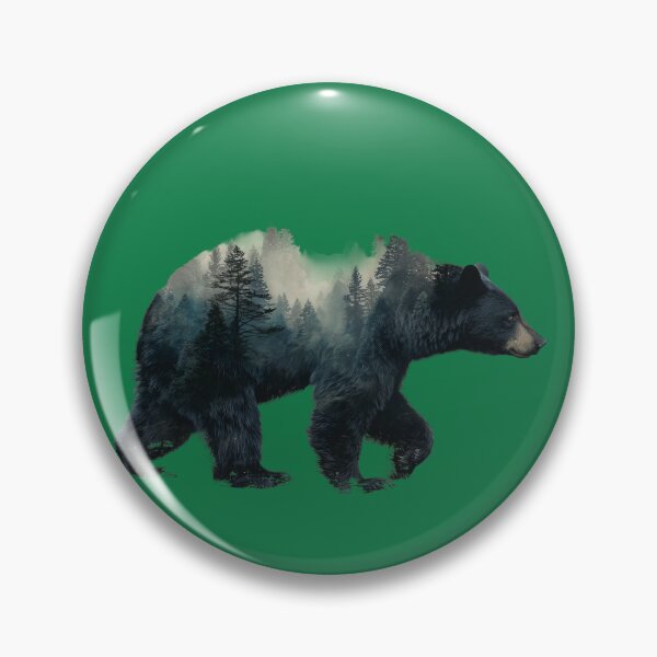 Item preview, Wild Bear Double Exposure Artwork designed and sold by vladocar.