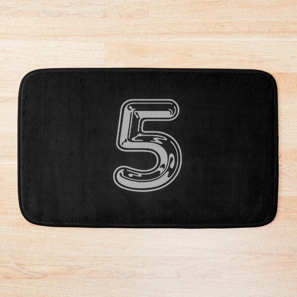 Item preview, five, fifth, lucky number, auspicious number, sports team, school team tee, designed and sold by chipmuckdesignn.