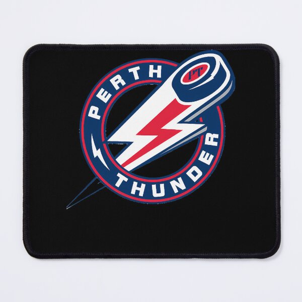 Item preview, Perth T.h.u.n.d.e.r Logo ( thunder, bolt, cute, storm, cool, lightning bolt, music, logo, yellow, light, thunderbolt, blue ) designed and sold by KYLIWOODRUFF.