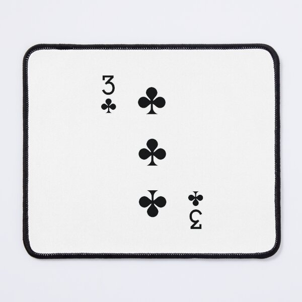 Item preview, Deck of Cards - Three of Clubs designed and sold by goal-getter.