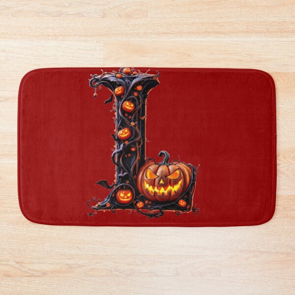 Item preview, Copy of Gothic L Halloween Alphabet Monogram, Gothic Letter Art Print for home decor and clothes  designed and sold by TheGaliyaStudio.
