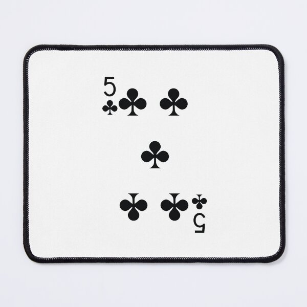 Item preview, Deck of Cards - Five of Clubs designed and sold by goal-getter.