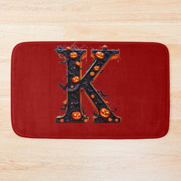 Item preview, Copy of Gothic K Halloween Alphabet Monogram, Gothic Letter Art Print for home decor and clothes  designed and sold by TheGaliyaStudio.