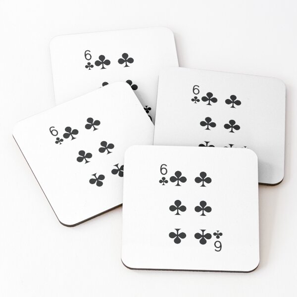 Item preview, Deck of Cards - Six of Clubs designed and sold by goal-getter.