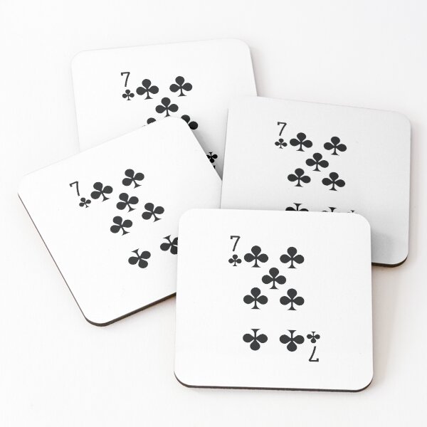 Item preview, Deck of Cards - Seven of Clubs designed and sold by goal-getter.