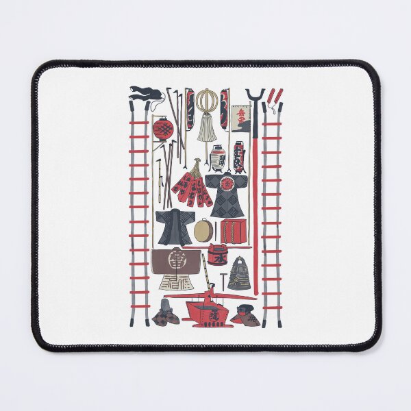 Item preview, Edo Firefighter Tools Chart – TokomoroJP | Japanese Woodblock designed and sold by tokomoroJP.