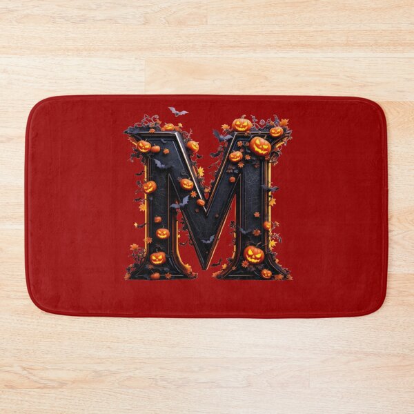 Item preview, Copy of Gothic M Halloween Alphabet Letter Art Print for home decor and clothes  designed and sold by TheGaliyaStudio.
