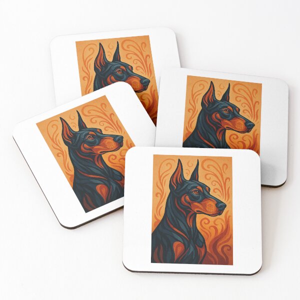 Item preview, Fire Doberman designed and sold by DogsnInsurance.