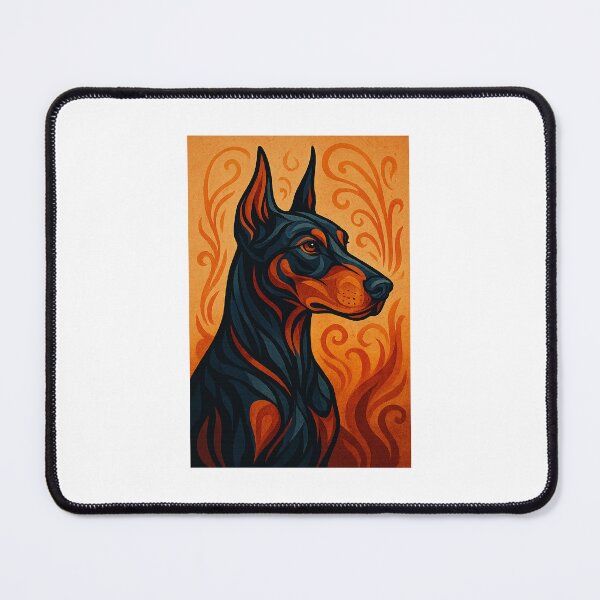 Item preview, Fire Doberman designed and sold by DogsnInsurance.