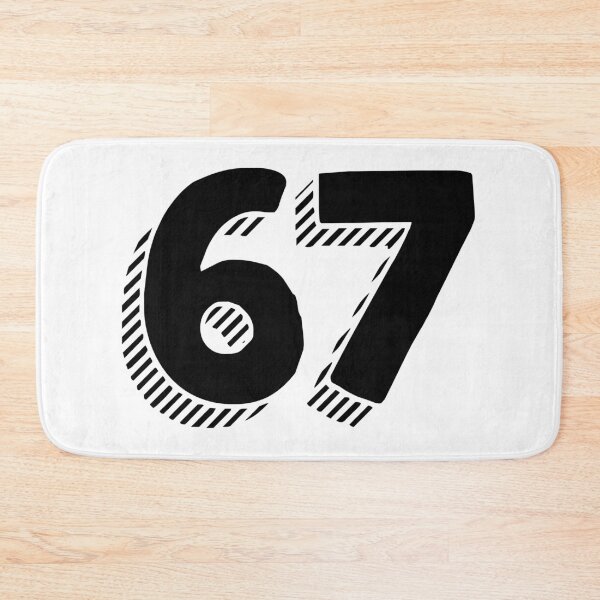 Item preview, 67 Black Numbers designed and sold by Raluk.