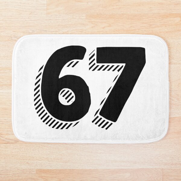 Item preview, 67 números negros designed and sold by Raluk.