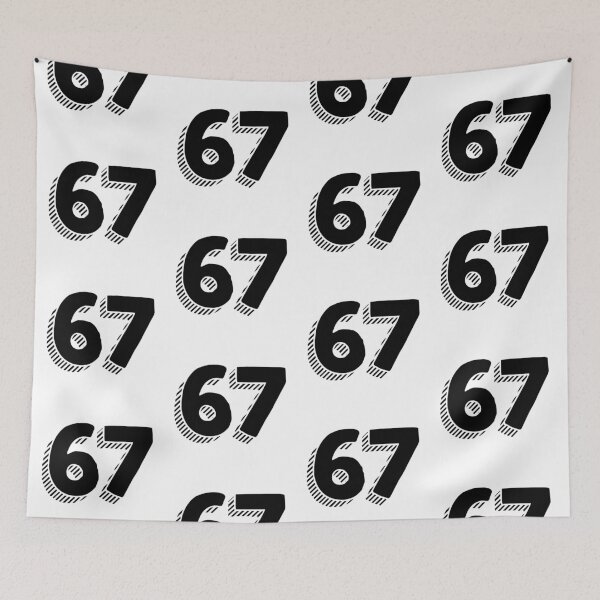 Item preview, 67 Black Numbers designed and sold by Raluk.
