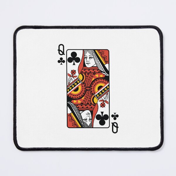 Item preview, Deck of Cards - Queen of Clubs designed and sold by goal-getter.