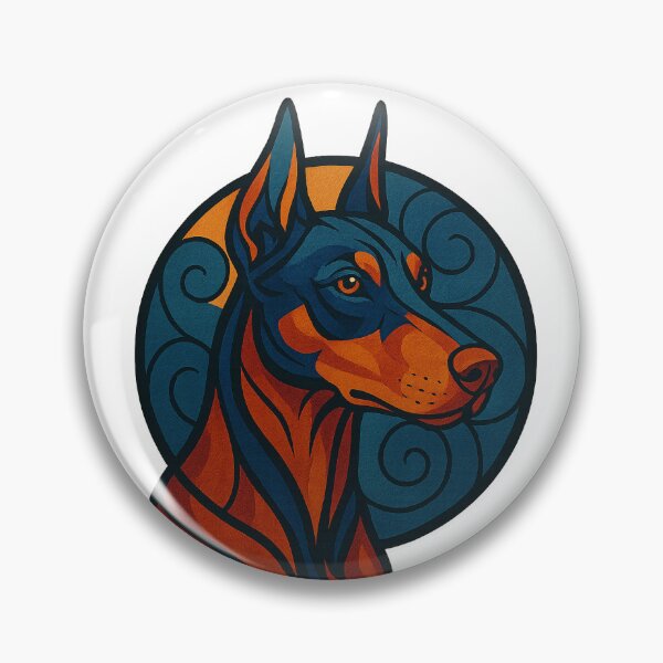Item preview, Moon Doberman designed and sold by DogsnInsurance.