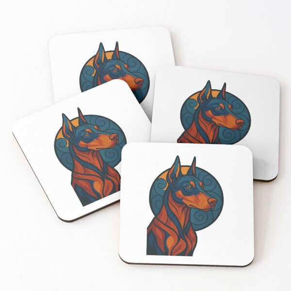 Item preview, Moon Doberman designed and sold by DogsnInsurance.