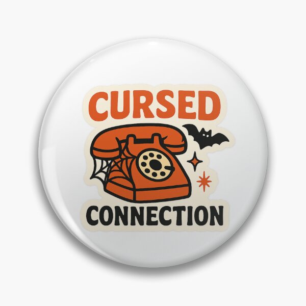 Item preview, Cursed Connection – Retro Spooky Phone designed and sold by Truvas.