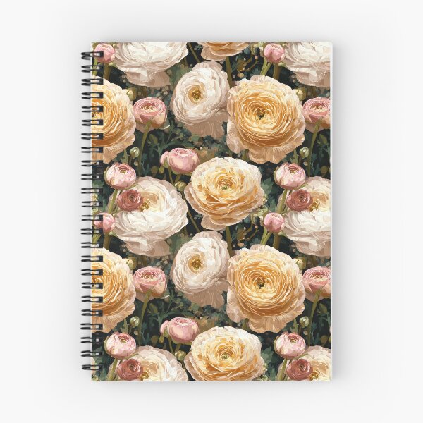Item preview, Artistic Flourishing Ranunculus Illustration For Holiday Surprise designed and sold by RoyalStarsPatts.
