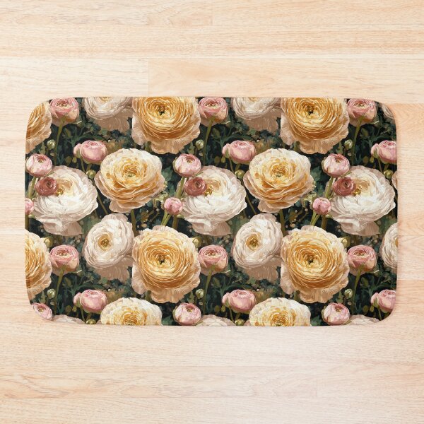 Item preview, Artistic Flourishing Ranunculus Illustration For Holiday Surprise designed and sold by RoyalStarsPatts.