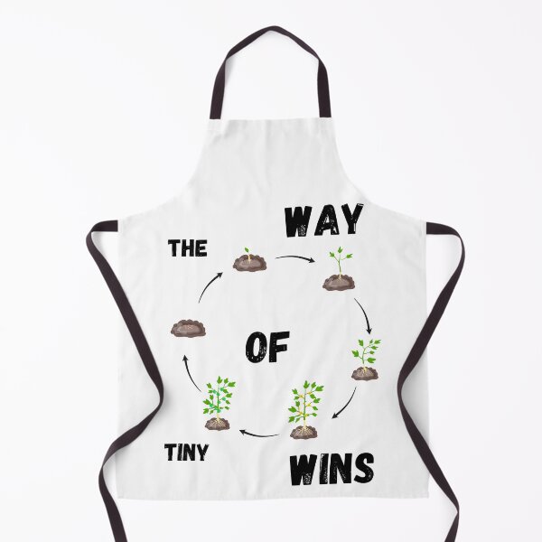 Item preview, The Way of Tiny Wins | Progress and Growth Mindset designed and sold by “Designs for motivation, growth, and everyday improvement.”.