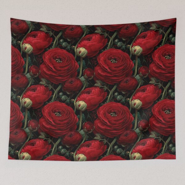 Item preview, Artistic Radiant Ranunculus Illustration For Bridesmaid Gift designed and sold by RoyalStarsPatts.