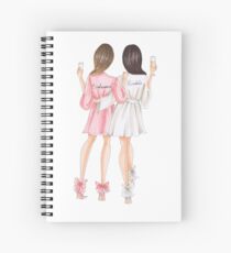 Cuaderno de espiral Damas de honor