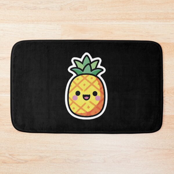 Item preview, Cute Kawaii Smiling Pineapple Sticker designed and sold by Origen88.