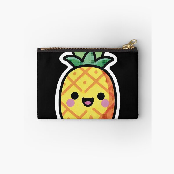 Item preview, Cute Kawaii Smiling Pineapple Sticker designed and sold by Origen88.