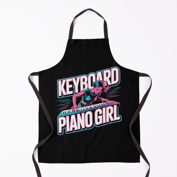 Item preview, Keyboard Piano Girl  designed and sold by LaBanana-Art.