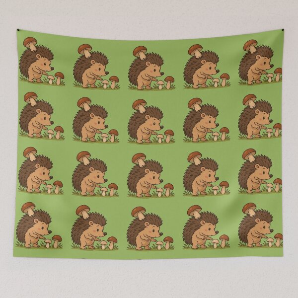 Item preview,  The Little Hedgehog's Mushroom Harvest designed and sold by IraBum.