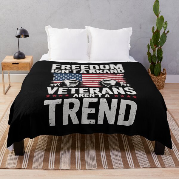 Item preview, Freedom Isn't a Brand, Veterans Aren't a Trend designed and sold by BakeryDozen.